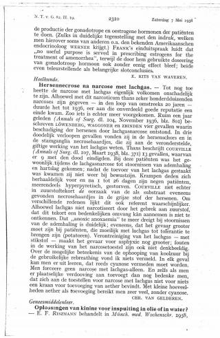 Eerste pagina van het artikel zoals het is gepubliceerd in het tijdschrift