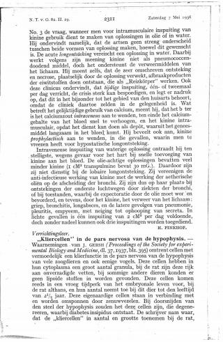 Eerste pagina van het artikel zoals het is gepubliceerd in het tijdschrift