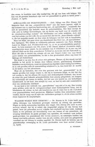 Eerste pagina van het artikel zoals het is gepubliceerd in het tijdschrift