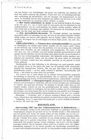 Eerste pagina van het artikel zoals het is gepubliceerd in het tijdschrift