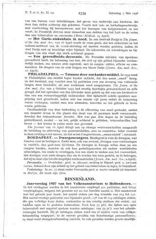 Eerste pagina van het artikel zoals het is gepubliceerd in het tijdschrift