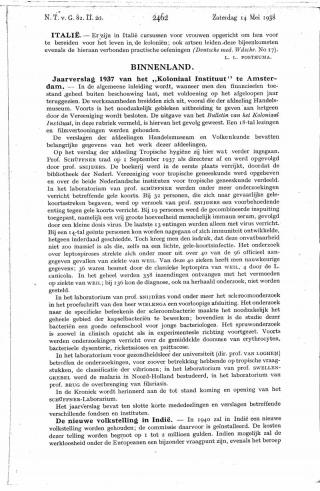 Eerste pagina van het artikel zoals het is gepubliceerd in het tijdschrift