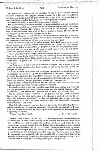 Eerste pagina van het artikel zoals het is gepubliceerd in het tijdschrift