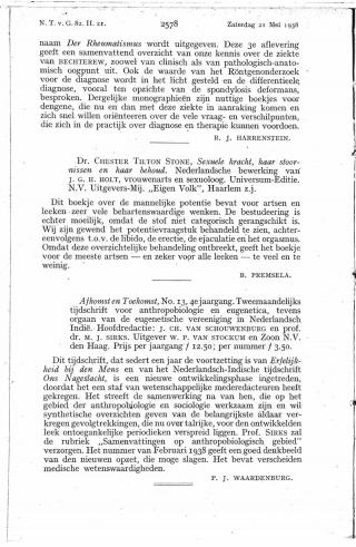 Eerste pagina van het artikel zoals het is gepubliceerd in het tijdschrift