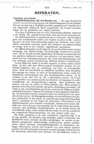 Eerste pagina van het artikel zoals het is gepubliceerd in het tijdschrift