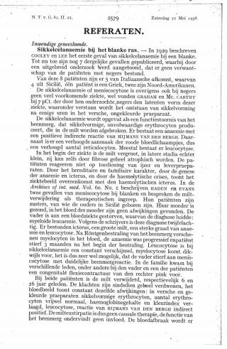 Eerste pagina van het artikel zoals het is gepubliceerd in het tijdschrift