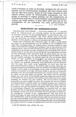 Eerste pagina van het artikel zoals het is gepubliceerd in het tijdschrift