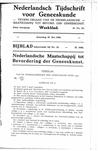 Eerste pagina van het artikel zoals het is gepubliceerd in het tijdschrift