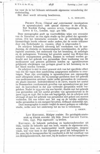 Eerste pagina van het artikel zoals het is gepubliceerd in het tijdschrift