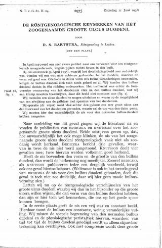 Eerste pagina van het artikel zoals het is gepubliceerd in het tijdschrift