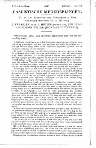 Eerste pagina van het artikel zoals het is gepubliceerd in het tijdschrift