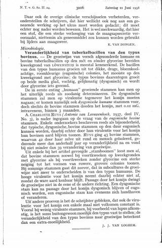 Eerste pagina van het artikel zoals het is gepubliceerd in het tijdschrift