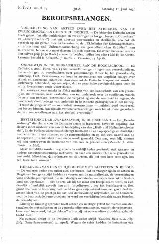 Eerste pagina van het artikel zoals het is gepubliceerd in het tijdschrift