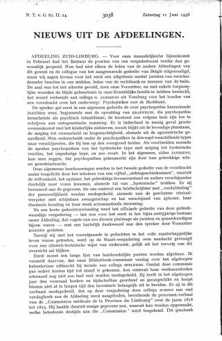 Eerste pagina van het artikel zoals het is gepubliceerd in het tijdschrift