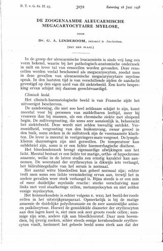 Eerste pagina van het artikel zoals het is gepubliceerd in het tijdschrift