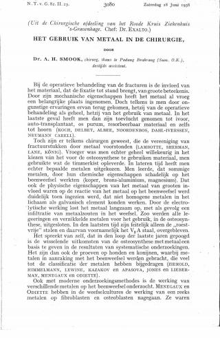 Eerste pagina van het artikel zoals het is gepubliceerd in het tijdschrift