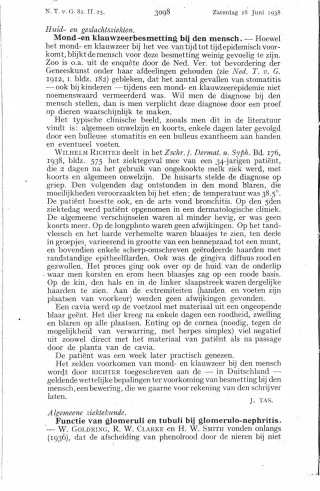 Eerste pagina van het artikel zoals het is gepubliceerd in het tijdschrift