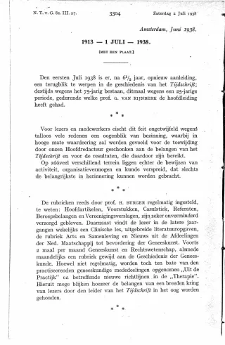 Eerste pagina van het artikel zoals het is gepubliceerd in het tijdschrift