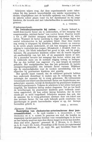 Eerste pagina van het artikel zoals het is gepubliceerd in het tijdschrift