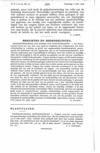 Eerste pagina van het artikel zoals het is gepubliceerd in het tijdschrift