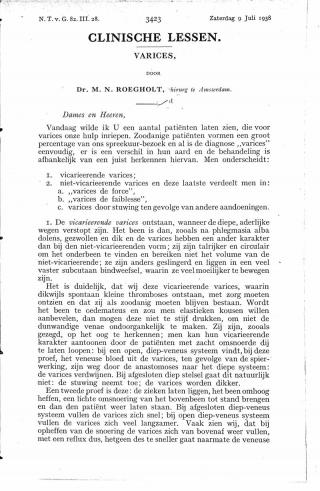 Eerste pagina van het artikel zoals het is gepubliceerd in het tijdschrift