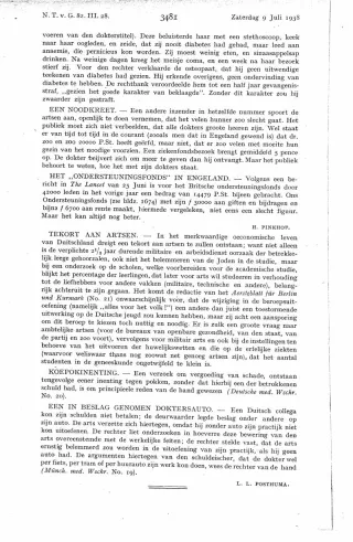 Eerste pagina van het artikel zoals het is gepubliceerd in het tijdschrift