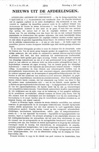 Eerste pagina van het artikel zoals het is gepubliceerd in het tijdschrift