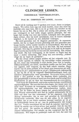 Eerste pagina van het artikel zoals het is gepubliceerd in het tijdschrift