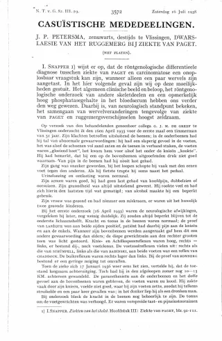 Eerste pagina van het artikel zoals het is gepubliceerd in het tijdschrift