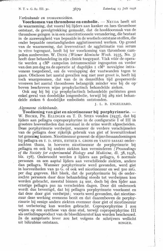 Eerste pagina van het artikel zoals het is gepubliceerd in het tijdschrift