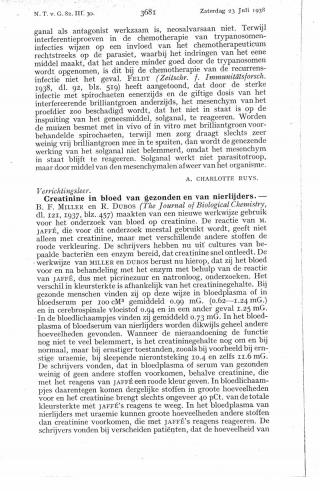 Eerste pagina van het artikel zoals het is gepubliceerd in het tijdschrift