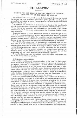 Eerste pagina van het artikel zoals het is gepubliceerd in het tijdschrift