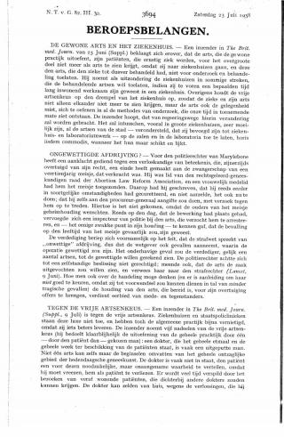 Eerste pagina van het artikel zoals het is gepubliceerd in het tijdschrift