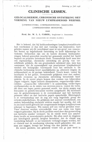 Eerste pagina van het artikel zoals het is gepubliceerd in het tijdschrift
