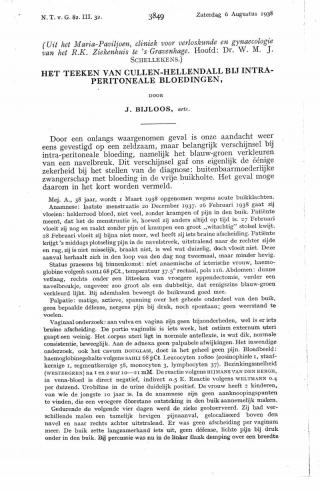 Eerste pagina van het artikel zoals het is gepubliceerd in het tijdschrift