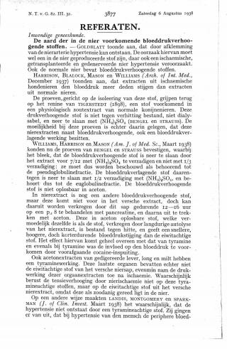 Eerste pagina van het artikel zoals het is gepubliceerd in het tijdschrift