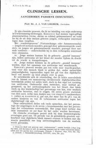 Eerste pagina van het artikel zoals het is gepubliceerd in het tijdschrift