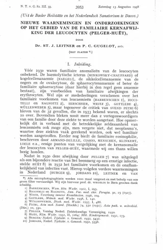 Eerste pagina van het artikel zoals het is gepubliceerd in het tijdschrift