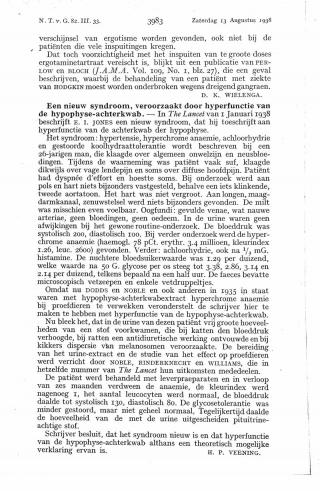 Eerste pagina van het artikel zoals het is gepubliceerd in het tijdschrift