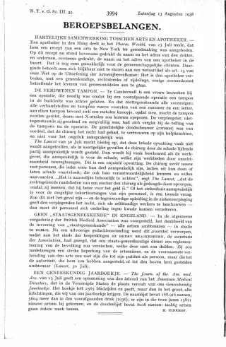 Eerste pagina van het artikel zoals het is gepubliceerd in het tijdschrift