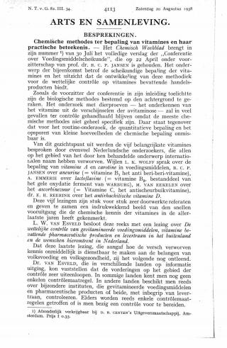 Eerste pagina van het artikel zoals het is gepubliceerd in het tijdschrift