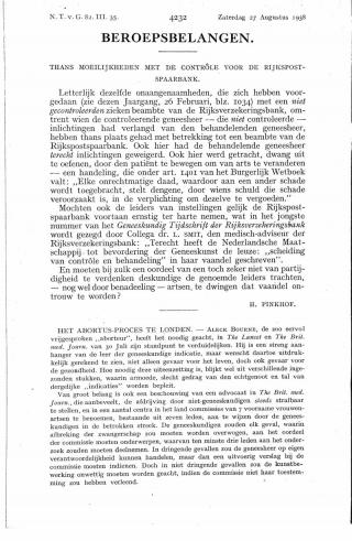 Eerste pagina van het artikel zoals het is gepubliceerd in het tijdschrift