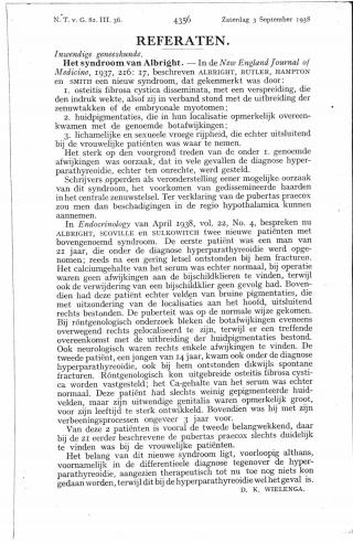 Eerste pagina van het artikel zoals het is gepubliceerd in het tijdschrift