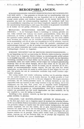 Eerste pagina van het artikel zoals het is gepubliceerd in het tijdschrift