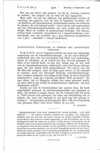 Eerste pagina van het artikel zoals het is gepubliceerd in het tijdschrift