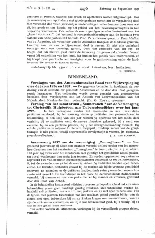 Eerste pagina van het artikel zoals het is gepubliceerd in het tijdschrift