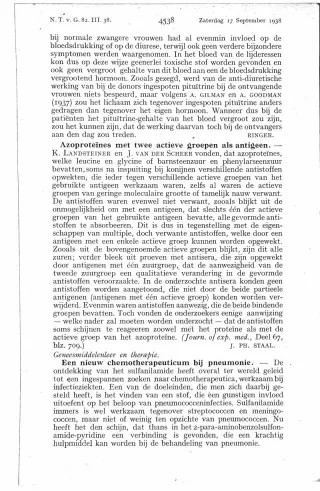 Eerste pagina van het artikel zoals het is gepubliceerd in het tijdschrift