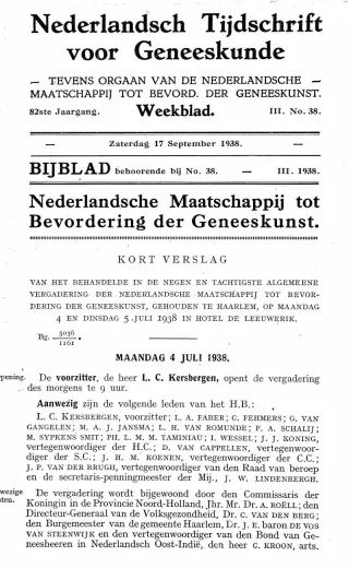 Eerste pagina van het artikel zoals het is gepubliceerd in het tijdschrift