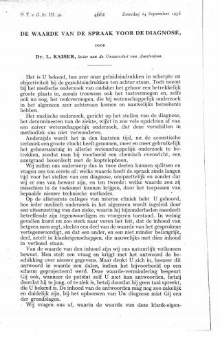 Eerste pagina van het artikel zoals het is gepubliceerd in het tijdschrift