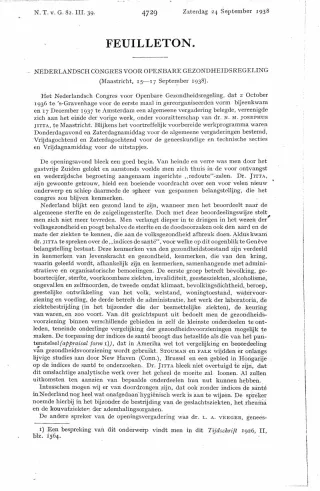 Eerste pagina van het artikel zoals het is gepubliceerd in het tijdschrift